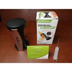 Kitchen Active Spiral Slicer With Free Cleaning‎ Brush Green #1163